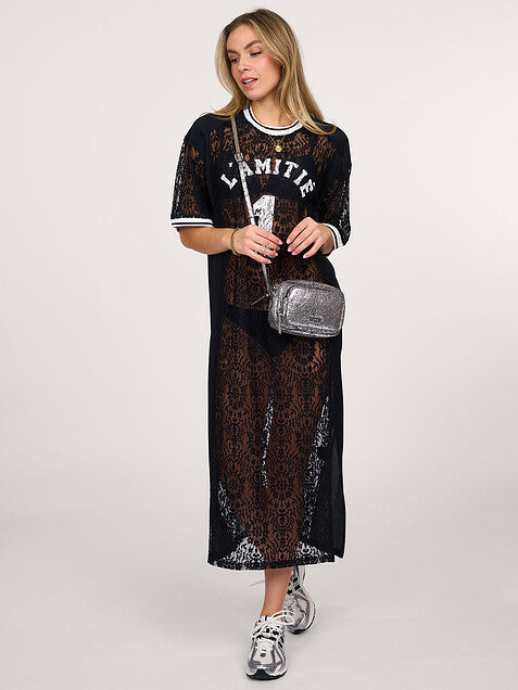 Haute L'Amitié | Lace Football Dress - Mocca