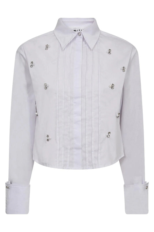 Haute L'Amitié | Crop Shirt - White (HL10334)