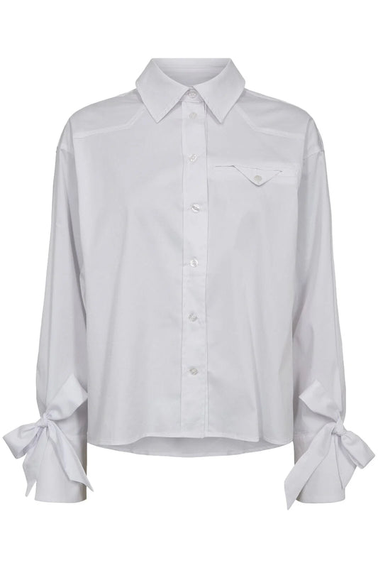Haute L'Amitié | Pure Cuff Tie Shirt - White (HL10386)