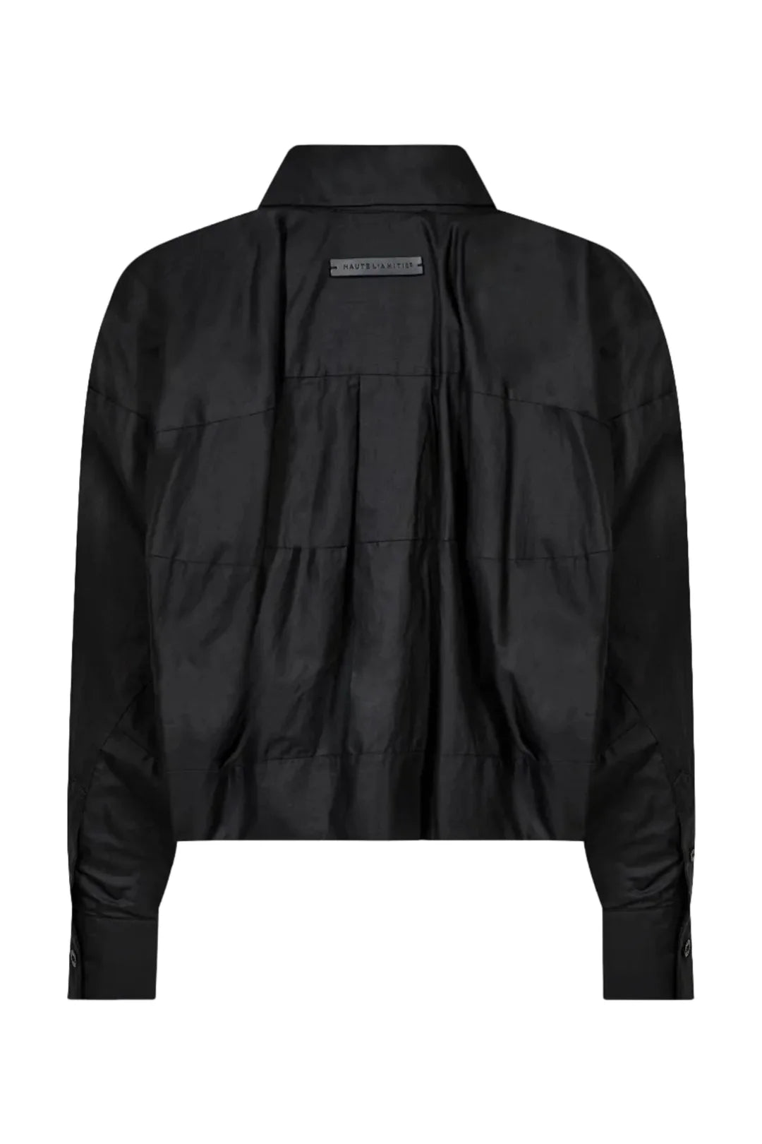 Haute L'Amitié | Sophie Din Coated Shirt - Black