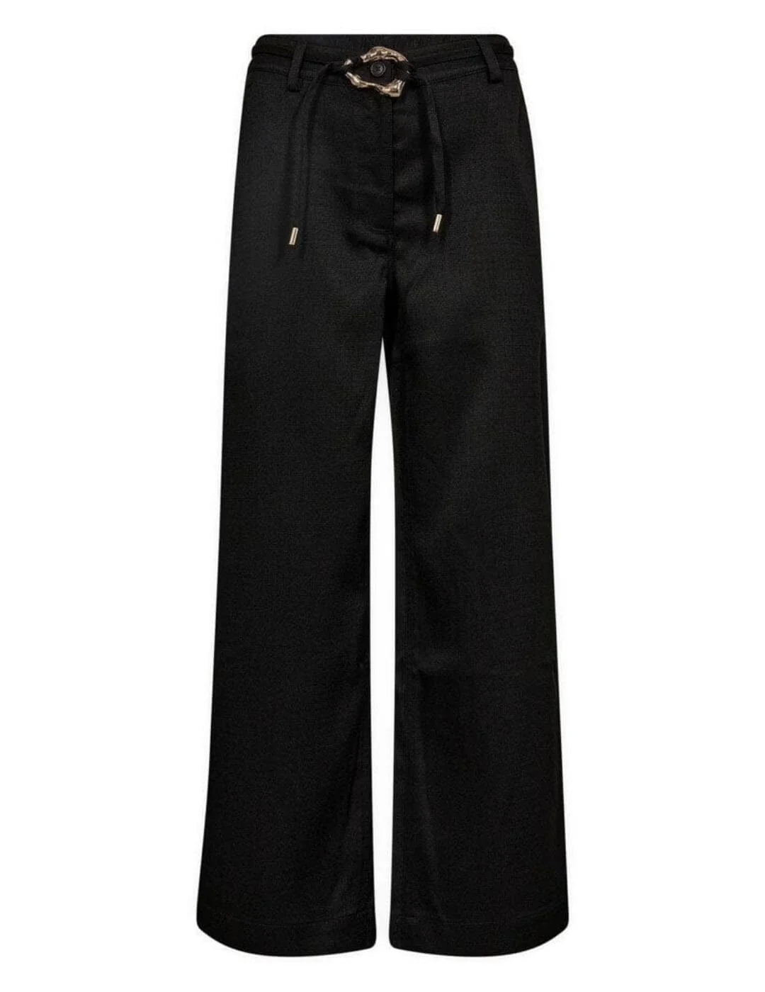 Haute L'Amitié | X Buckle Tall Pant - Black (HL10494)