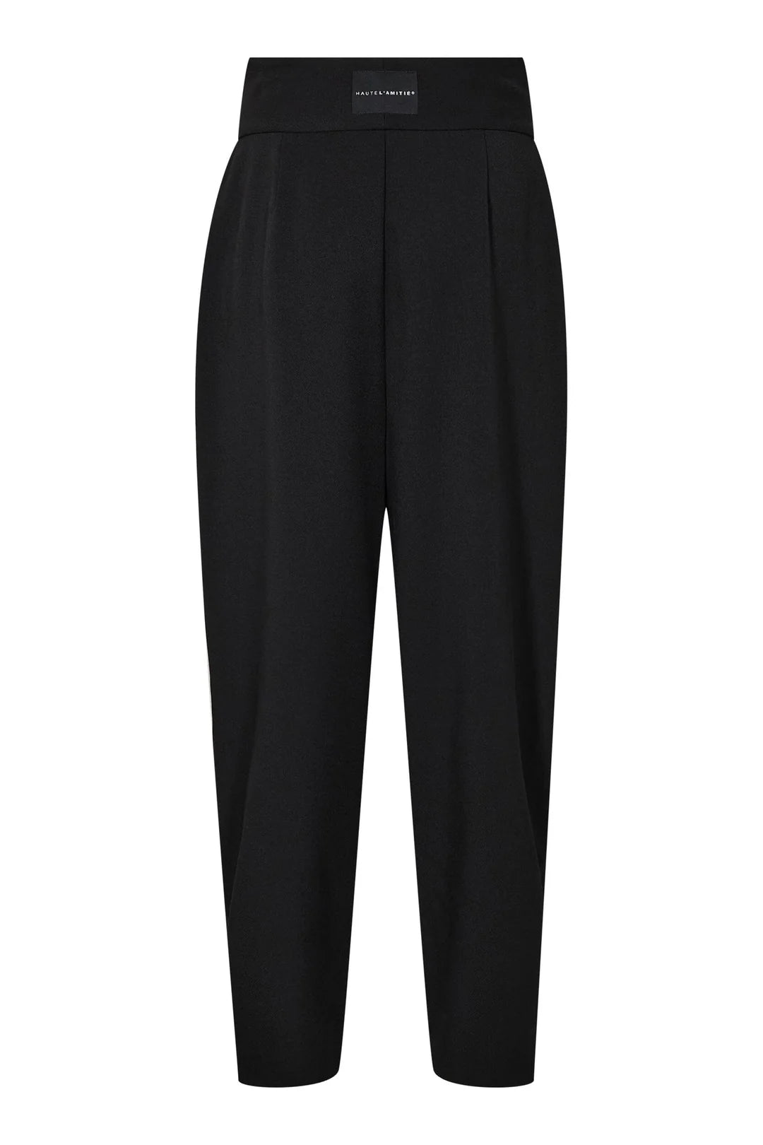 Haute L'Amitié | Zeppe Pleat Tall Pant - Black