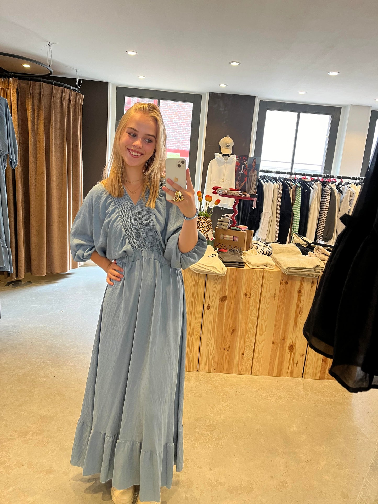 FÍ | Maxi Dress Blue