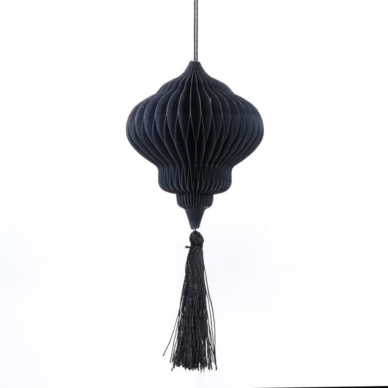 Only Natural | HoneyComb Ornament - Zwart