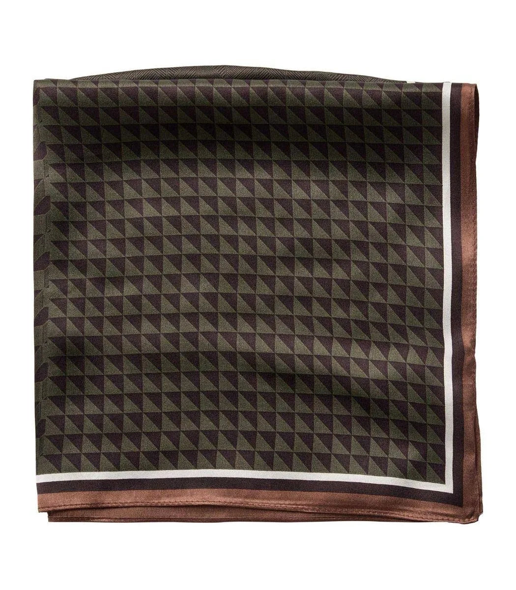 Co'Couture | ShilaCC Silk Scarf - Brown (500250)