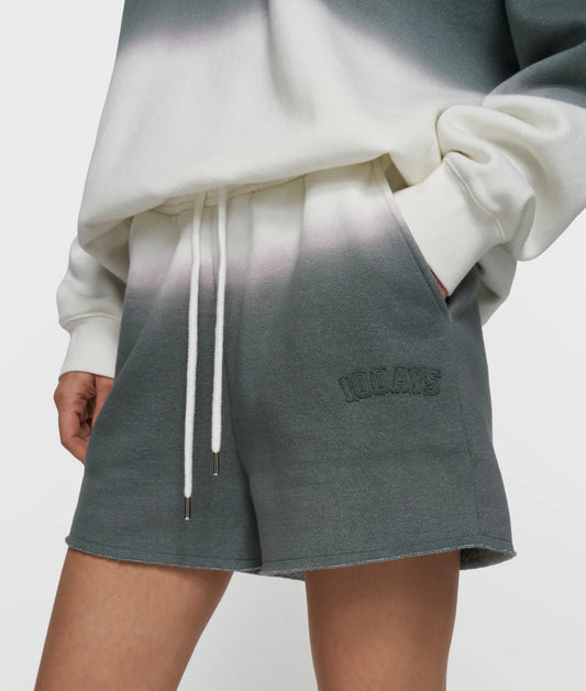 10DAYS | Shorts Dip Dye - Mid Grey (20-201-6203)
