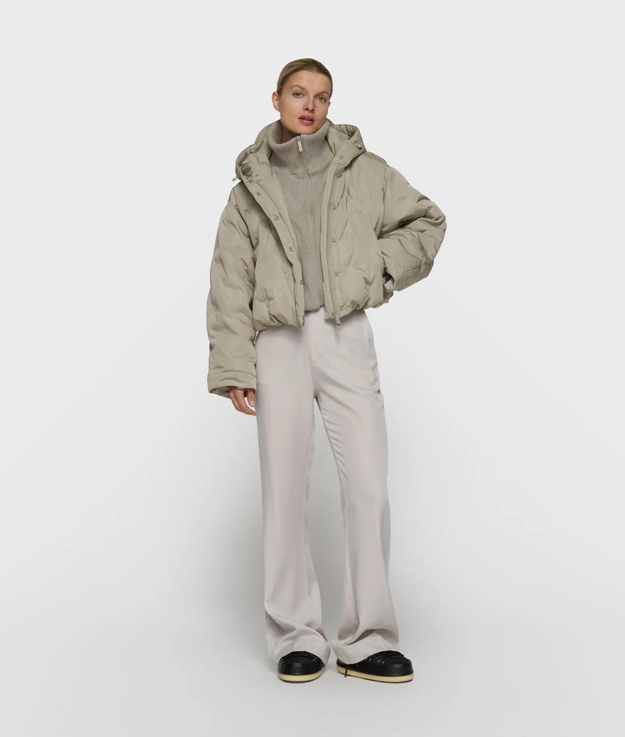 10DAYS | The Muse Parka - Fog