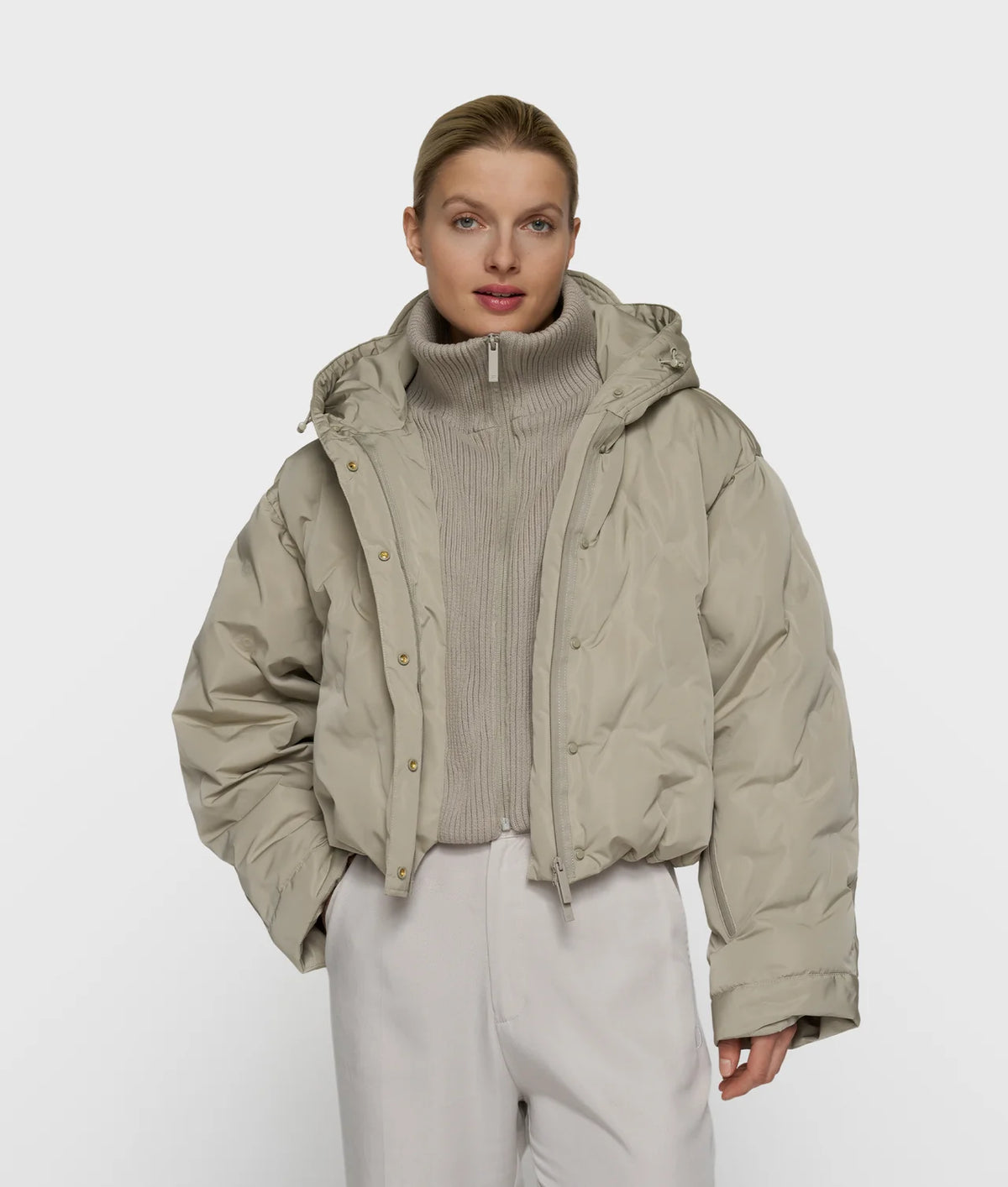 10DAYS | The Muse Parka - Fog