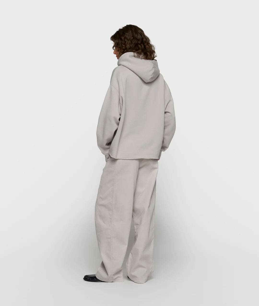 10DAYS | Statement hoodie - Stone