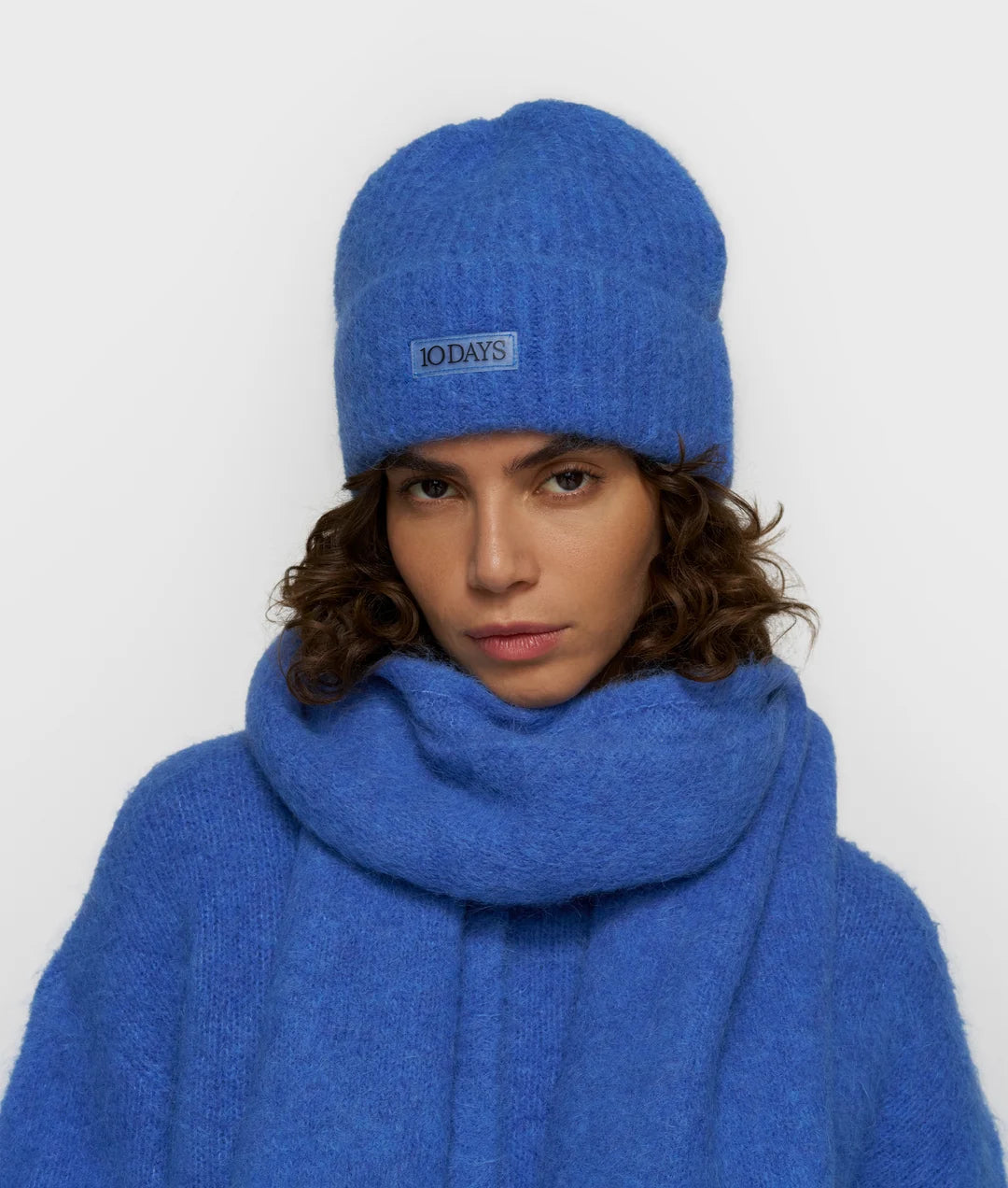 10DAYS | Hairy Beanie - Ultramarin