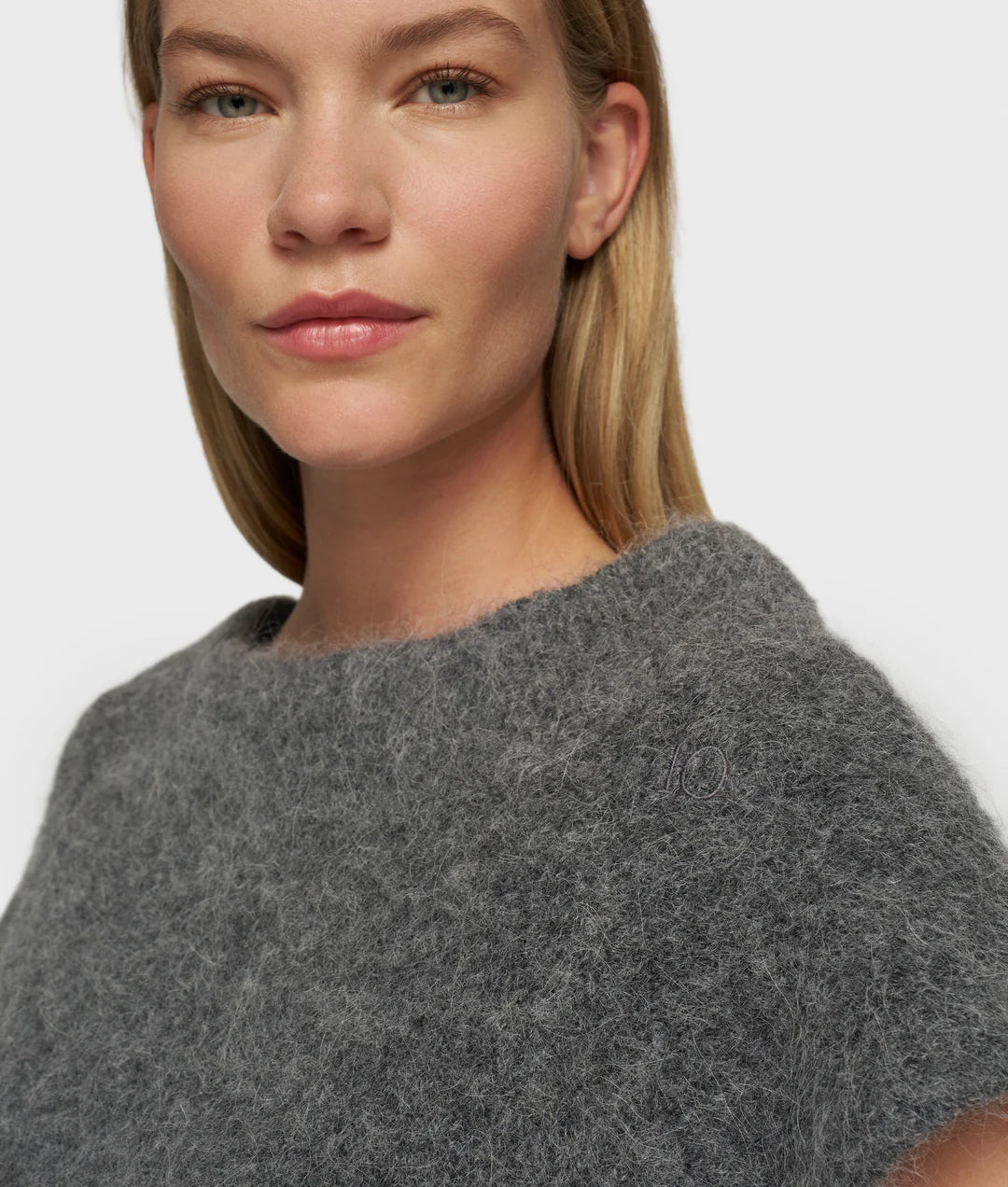 10DAYS | Ballon Hairy Knit Top - Antra Mele