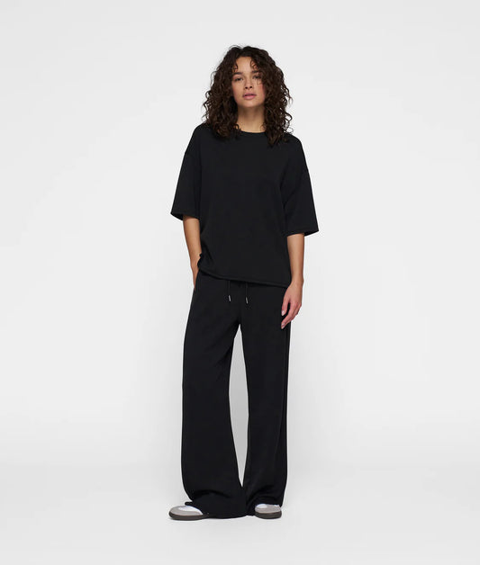 10Days | The Soft Scuba Pants - Zwart (25-013-9900)
