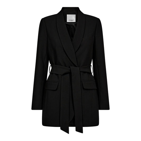 Co'Couture | VolaCC Belt Blazer - Black