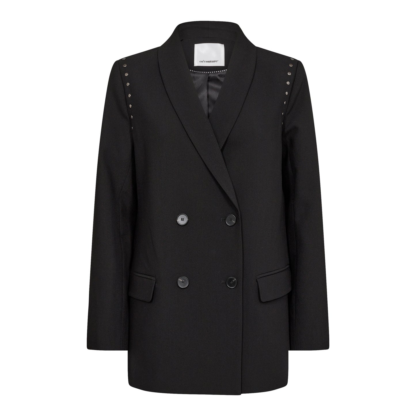 Co'Couture | VolaCC Bullet Oversize Blazer - Zwart (198-30180)