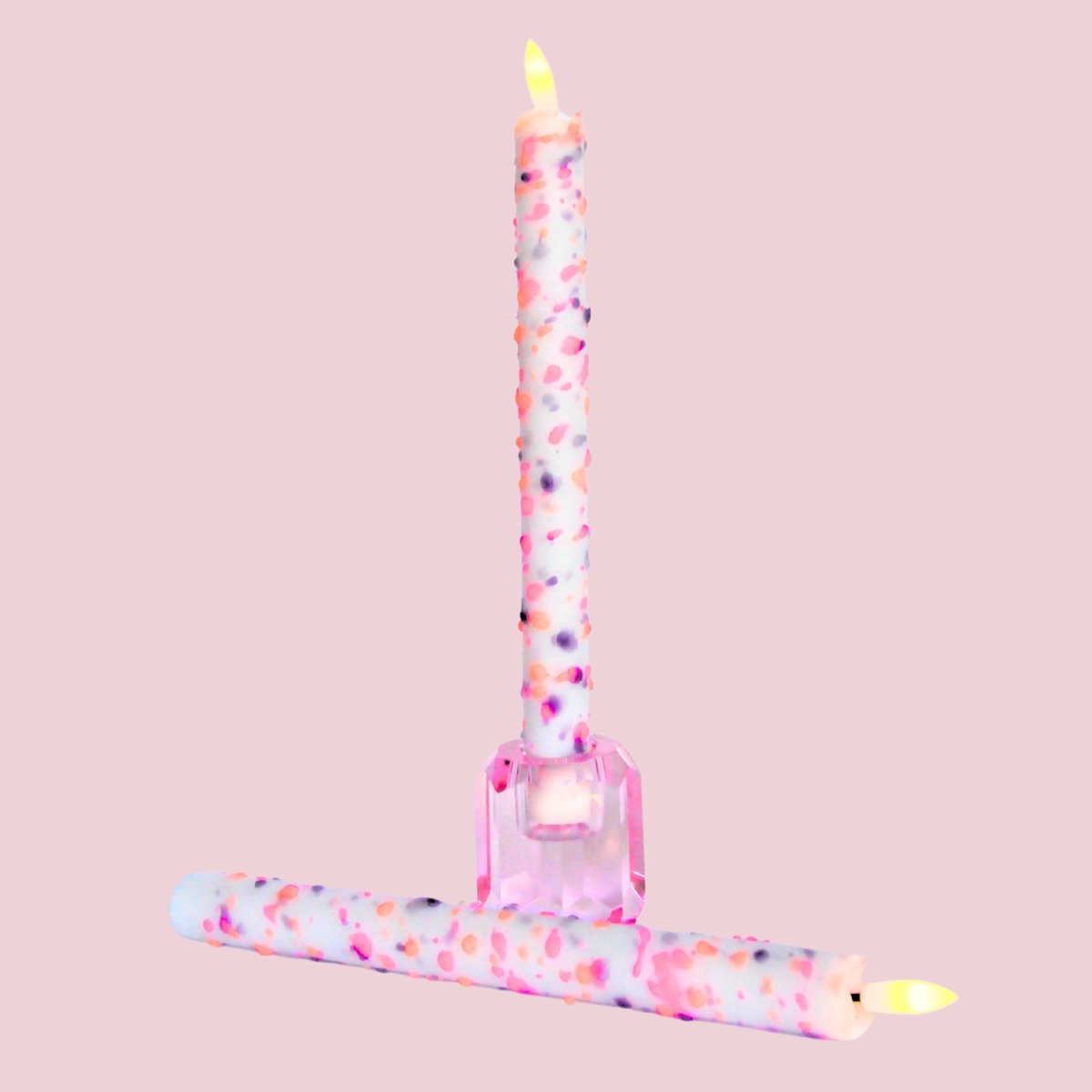 FÍ Dokkum | LED Pillar Candle Vivid Sparks - Per Stuk