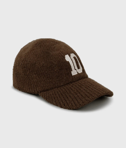 10Days | Knit Baseball Cap - Dark Truffle (20-946-6201)