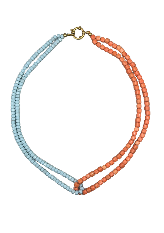 Bonnie Studios | Double Blue Necklace