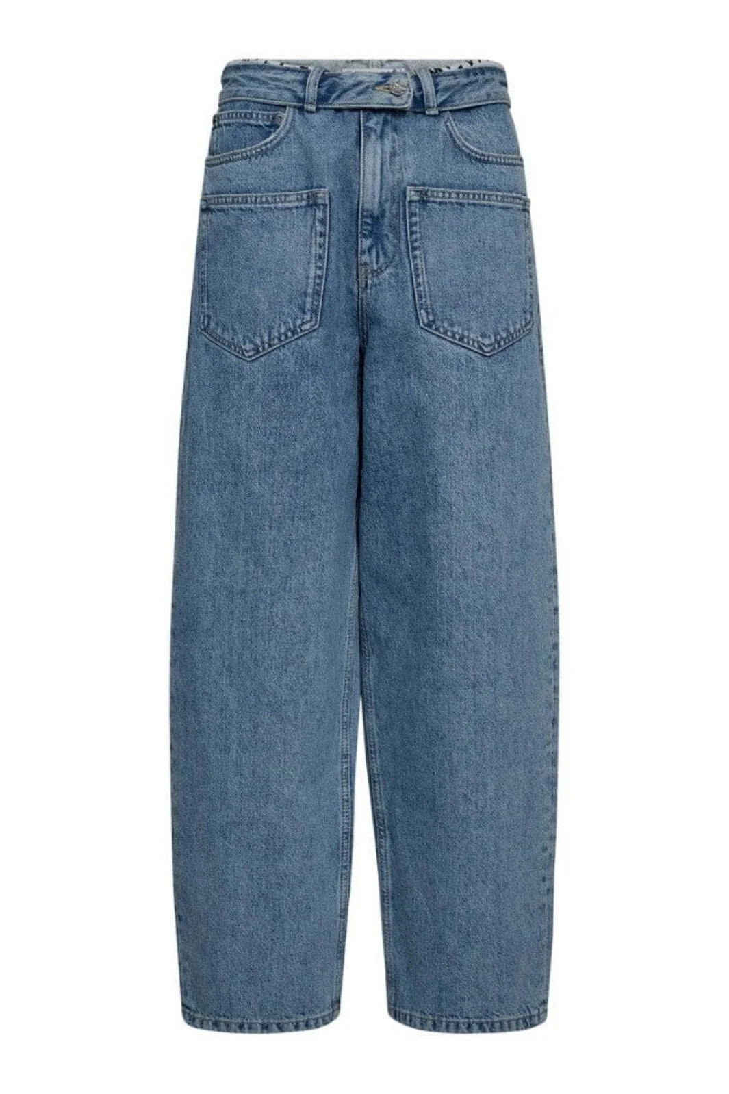 Haute L'Amitié | Flip Waist Pocket Tall Jeans - Bleached (HL10179)