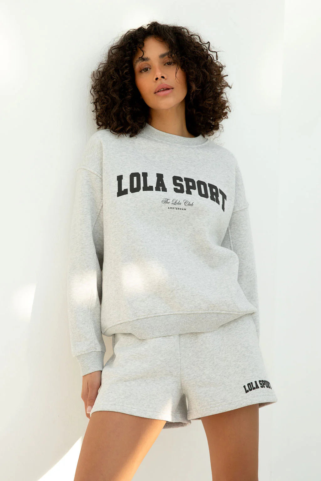 The Lola Club | Jane Light Grey Sweater