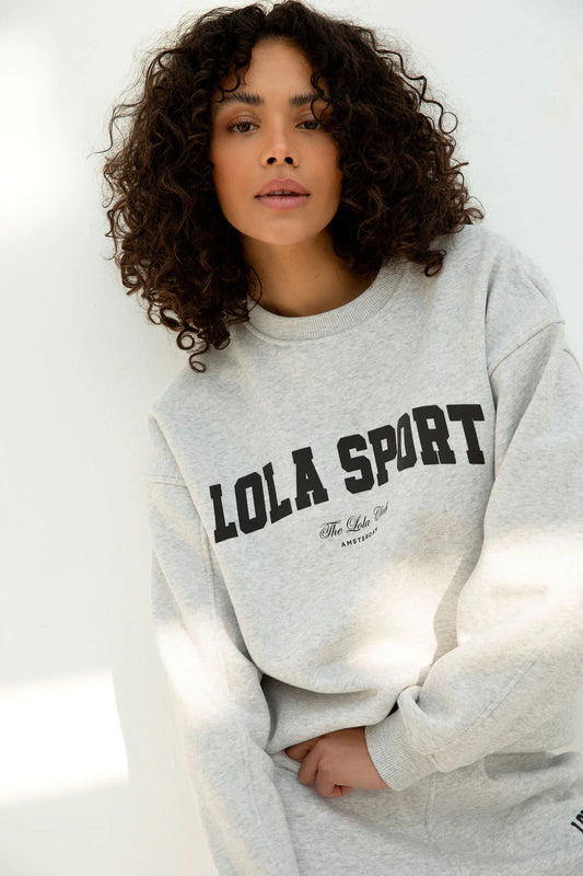 The Lola Club | Jane Light Grey Sweater