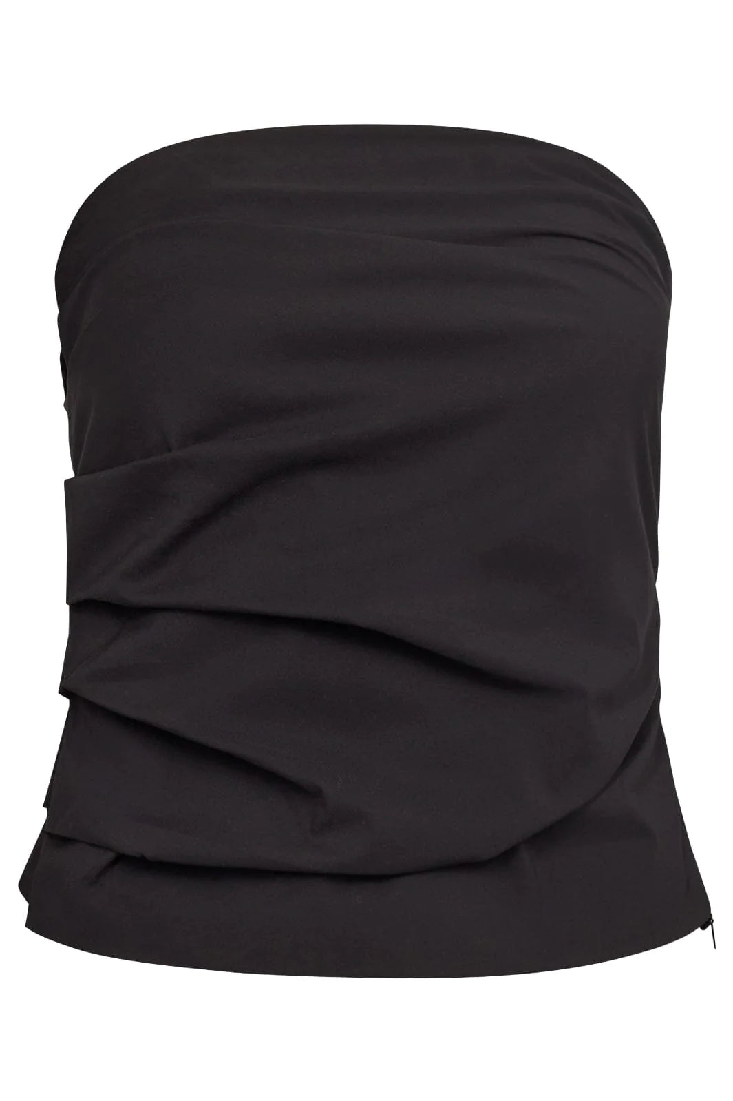 Co'couture | CottonCC Crisp Strapless Top - Black