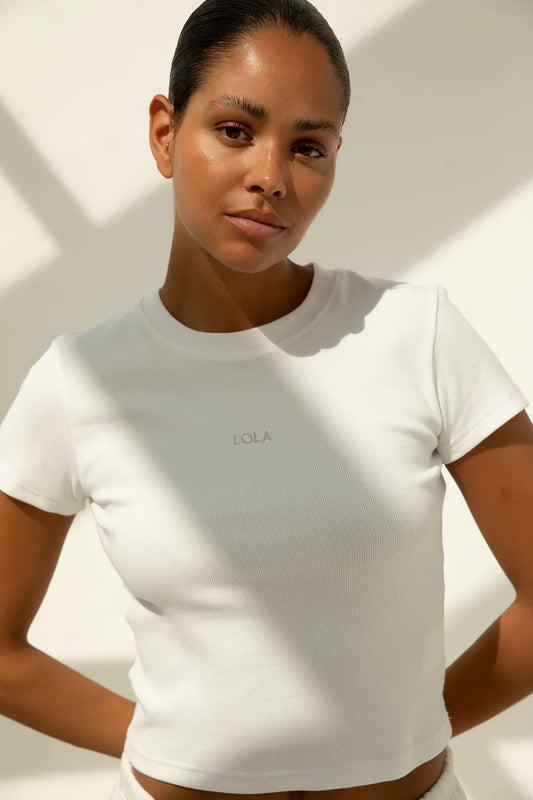 The Lola Club | Nicole Tee - White