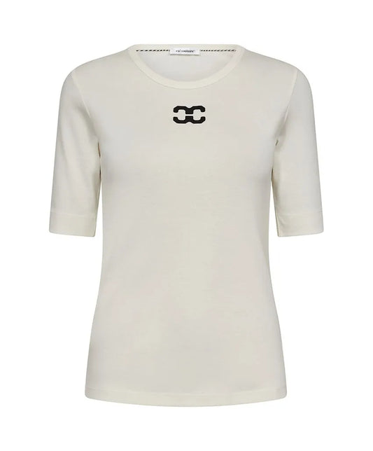 Co'Couture | GrannyCC Logo Tee - Off White (199-33101)