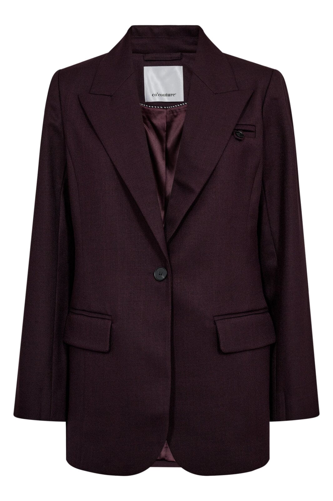 Co’Couture | Almiracc Fitted Blazer - Plum (30365)
