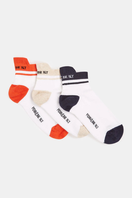 Penn & Ink | Socks 3-Pack (S24F1443) Multicolor