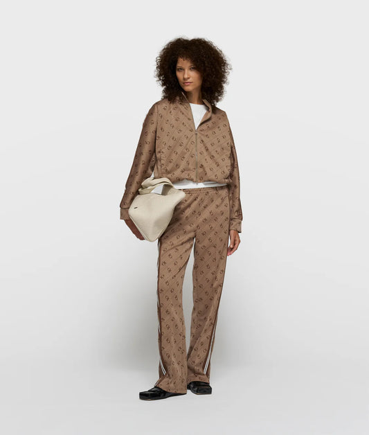 10Days | Track Pants Monogram - Fudge (20-005-6201)