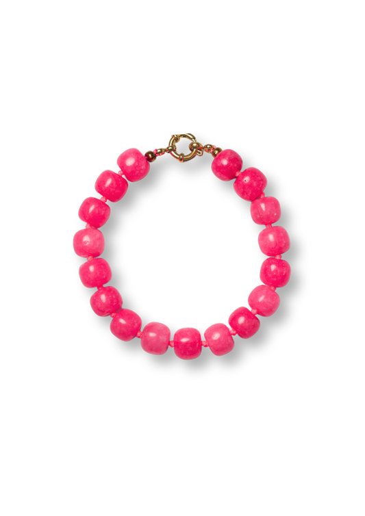 Bonnie Studios | William Neon Armband - Pink