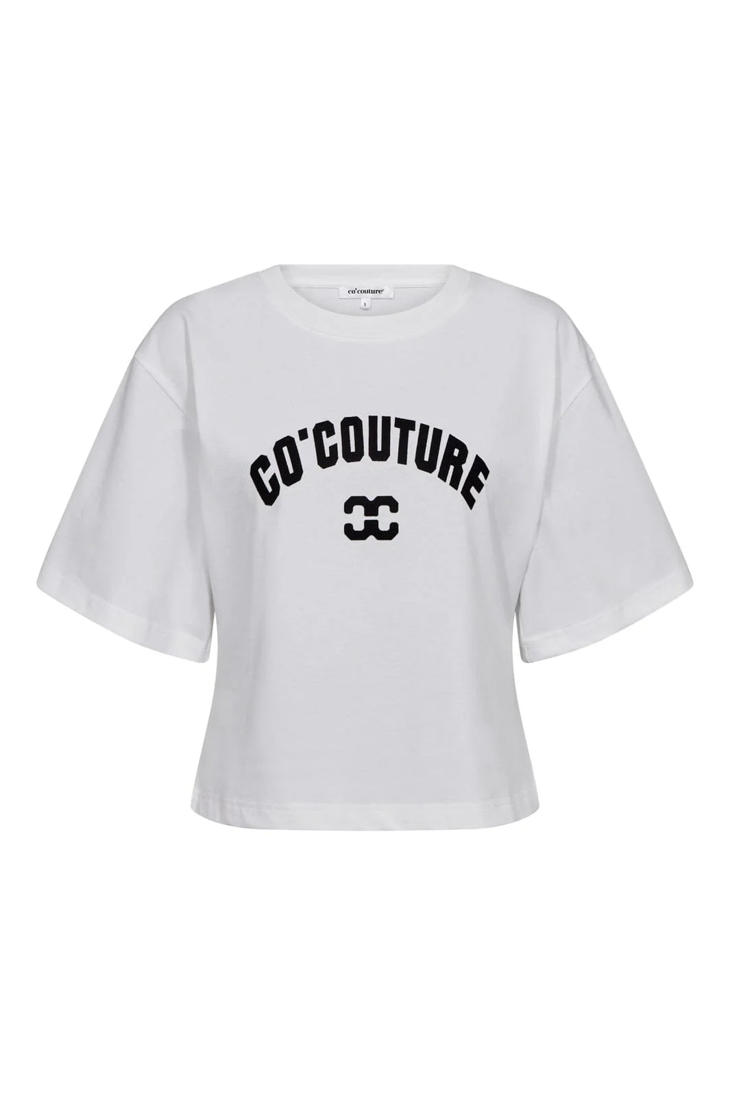 Co'Couture | ZengaCC Tee O-Neck - White/Black (40096)