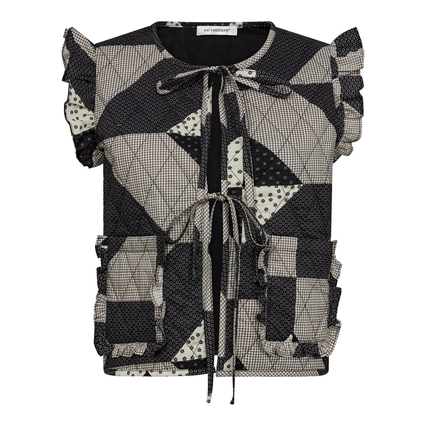 Co'Couture | Patchiecc Quilt Vest 30207