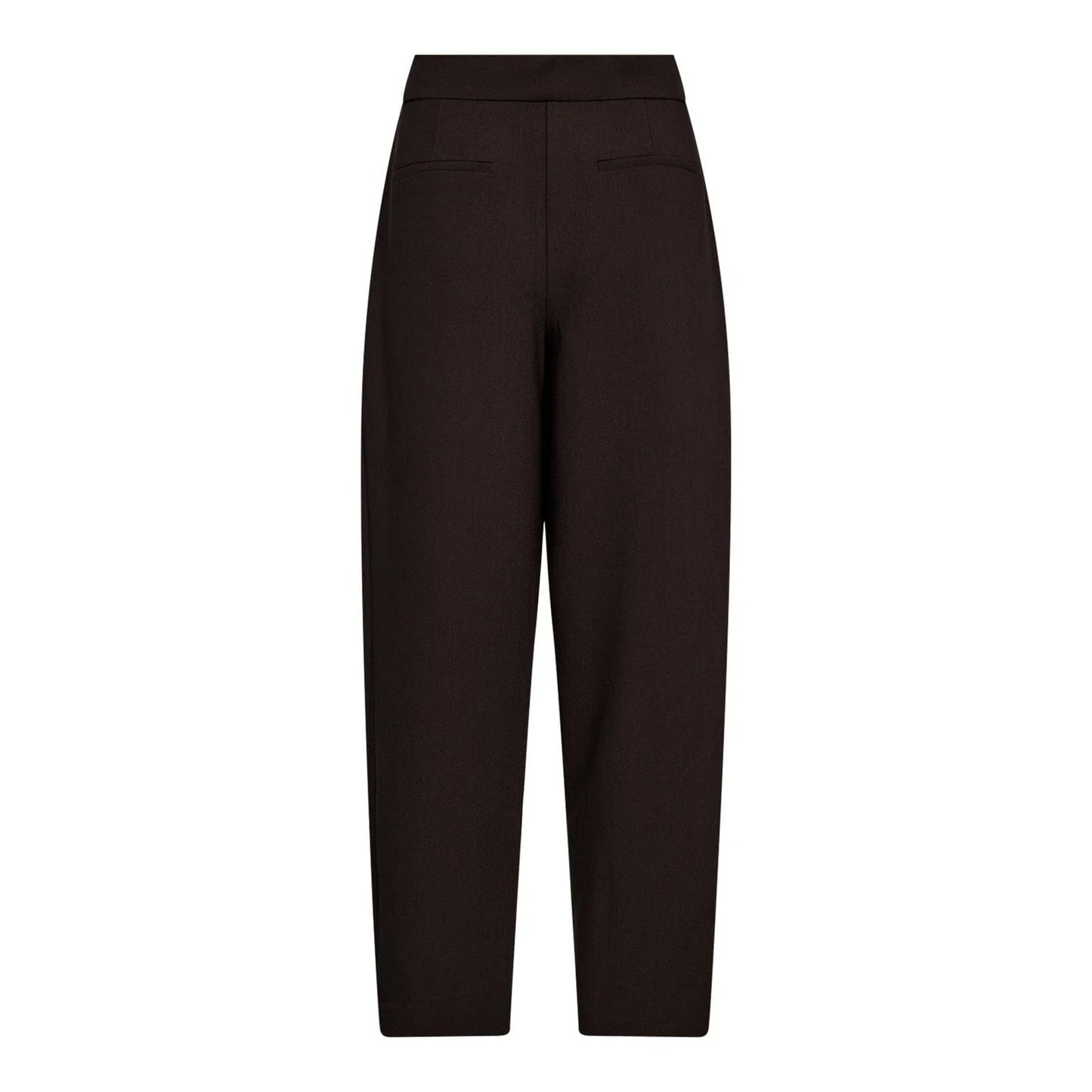 Co’Couture | Volacc Carrot Pleat LL Pant - Dark Brown (31560)