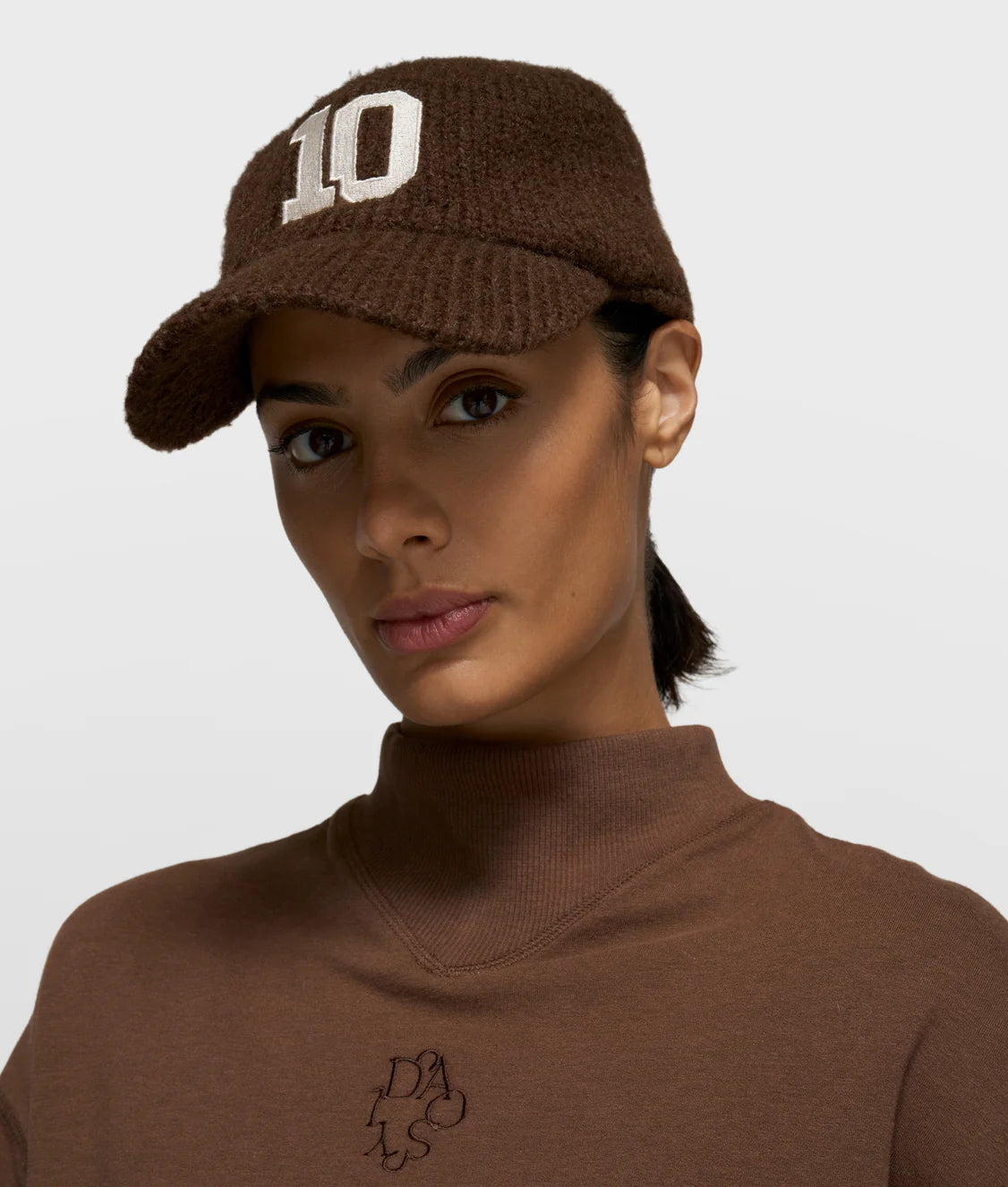 10Days | Knit Baseball Cap - Dark Truffle (20-946-6201)