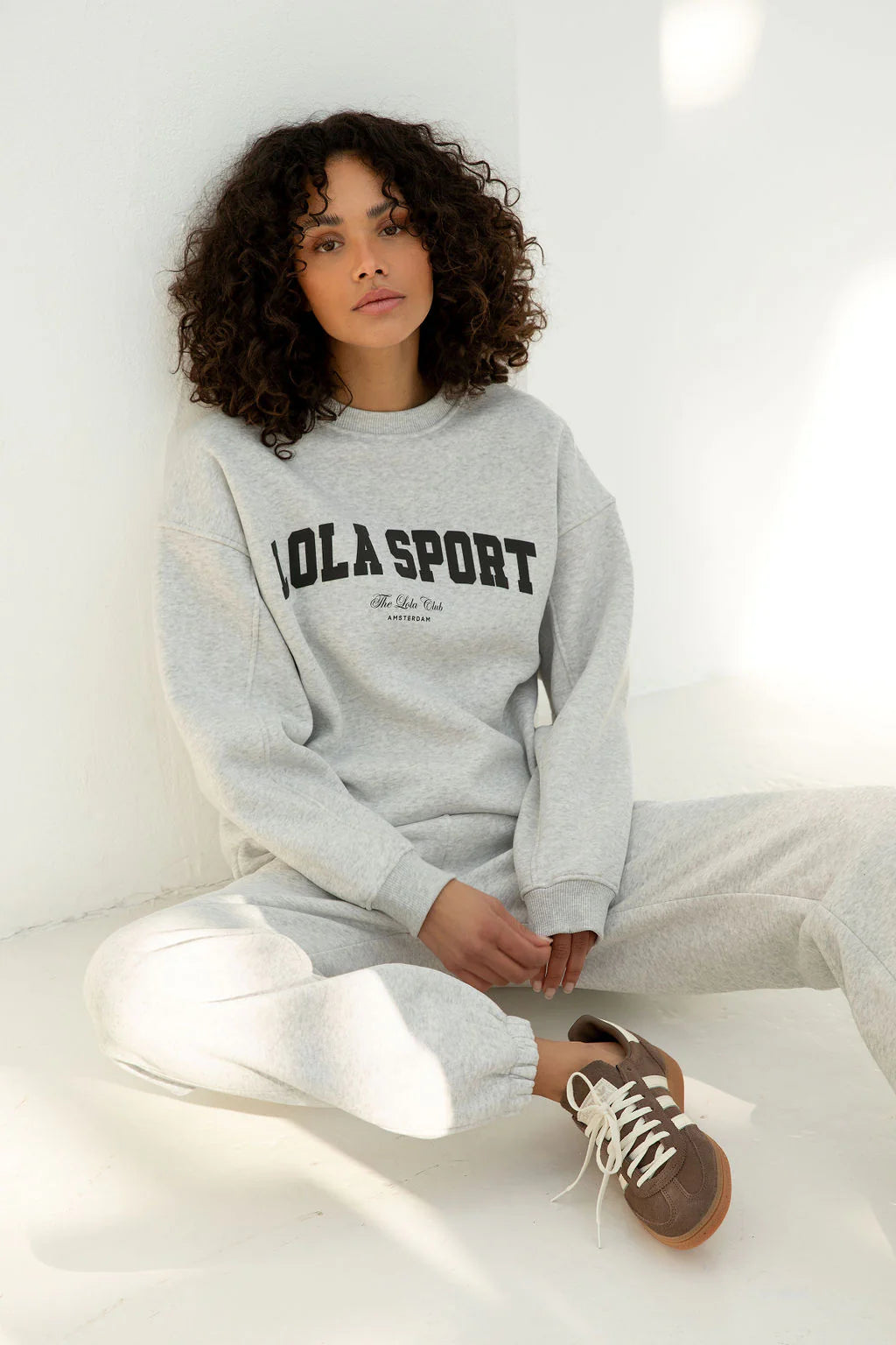 The Lola Club | Jane Light Grey Sweater