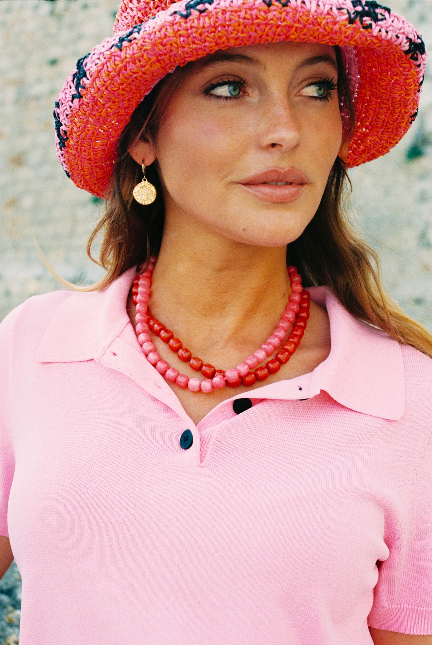 Bonnie Studios | William Neon Ketting - Pink
