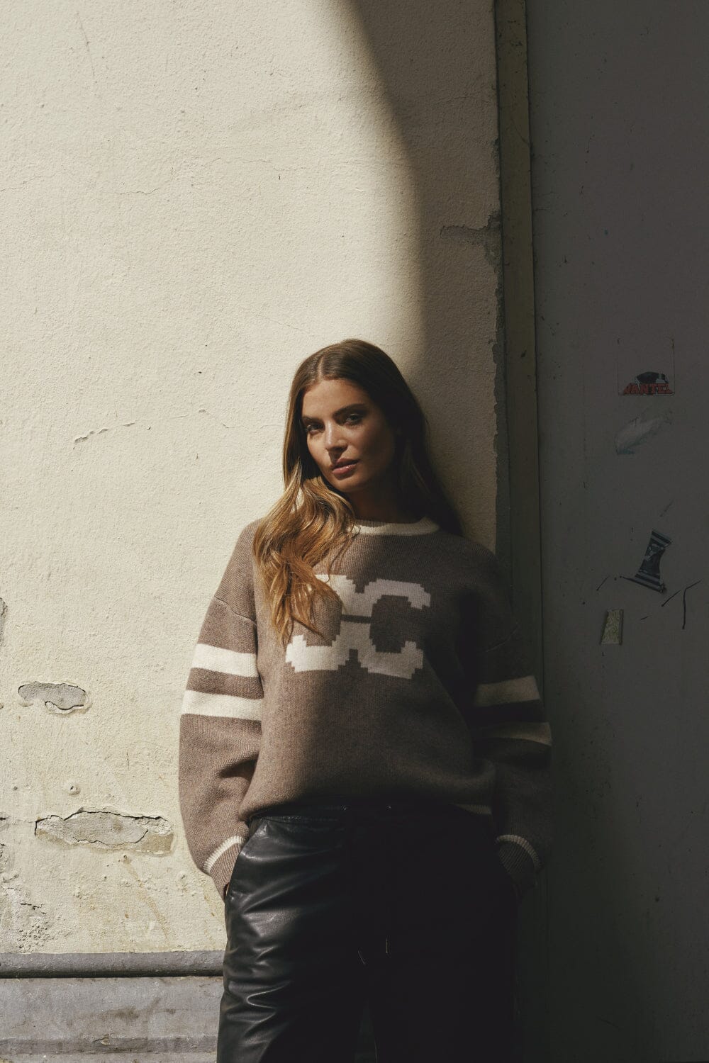 Co’Couture | RowCC Coco Logo Knit - Walnut (32214)