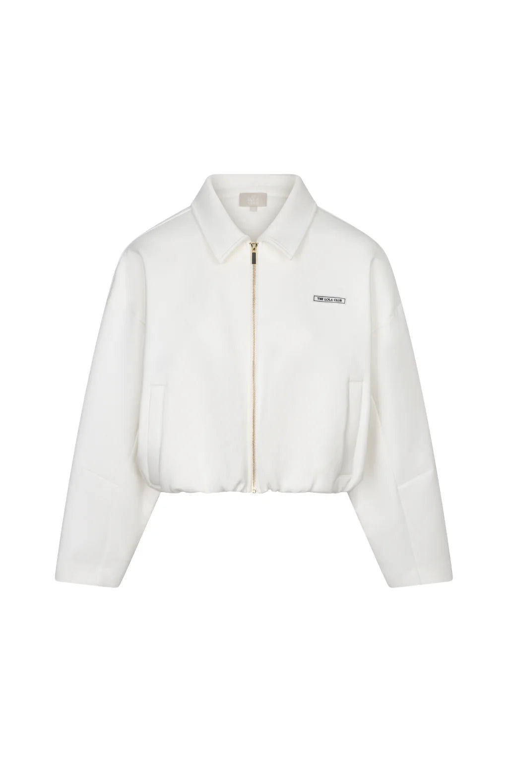 The Lola Club | Millie Zip Through - Crispy White