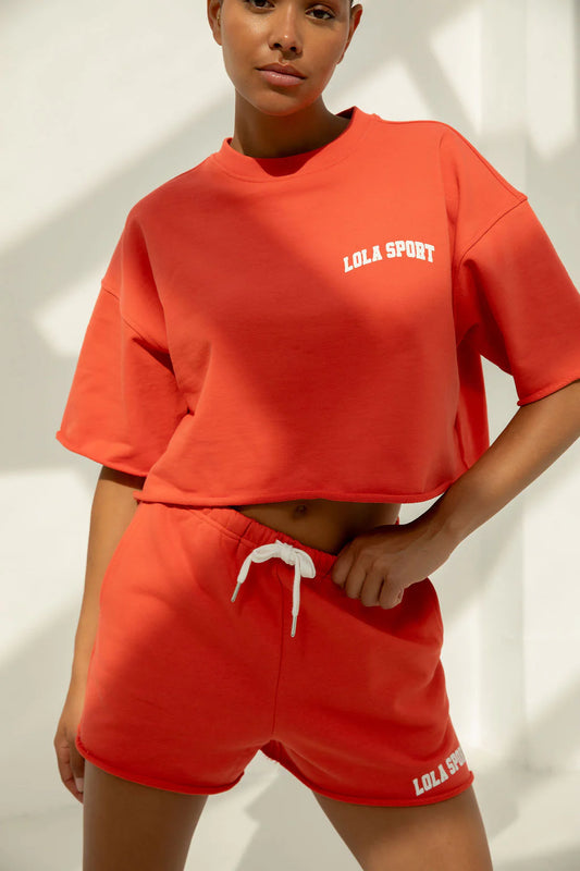 The Lola Club | Amber Tee - Orange