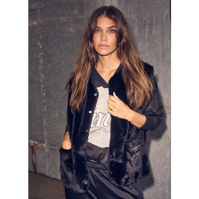 Haute L'Amitié | Drift Mix Logo Blouse - Black (HL10323)