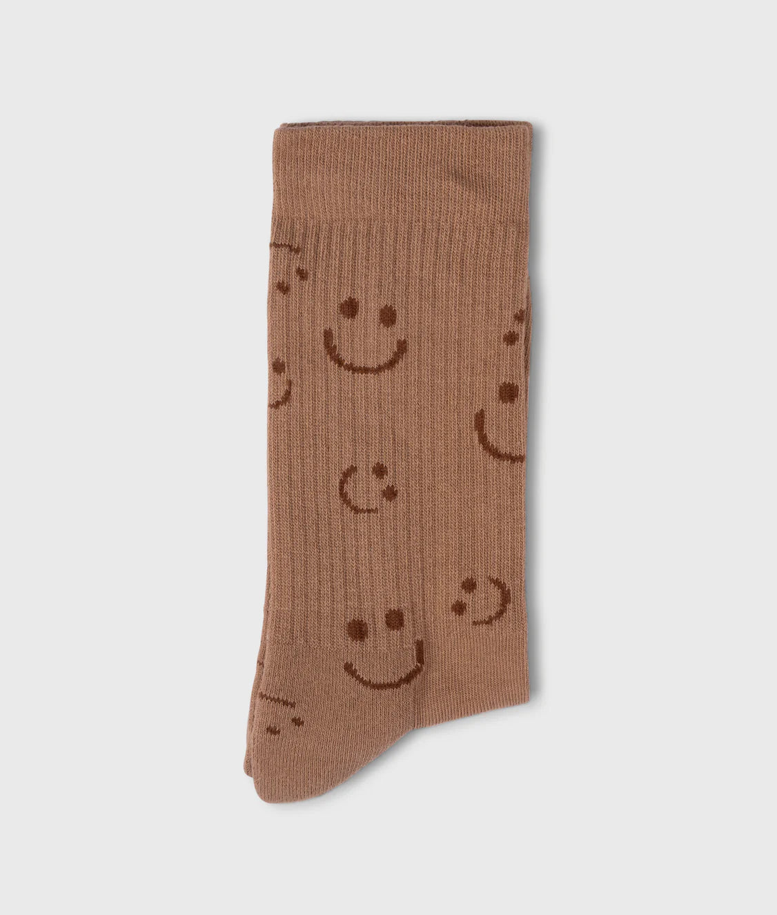 10Days | Socks All-Over Smile - Fudge (20-934-6201)