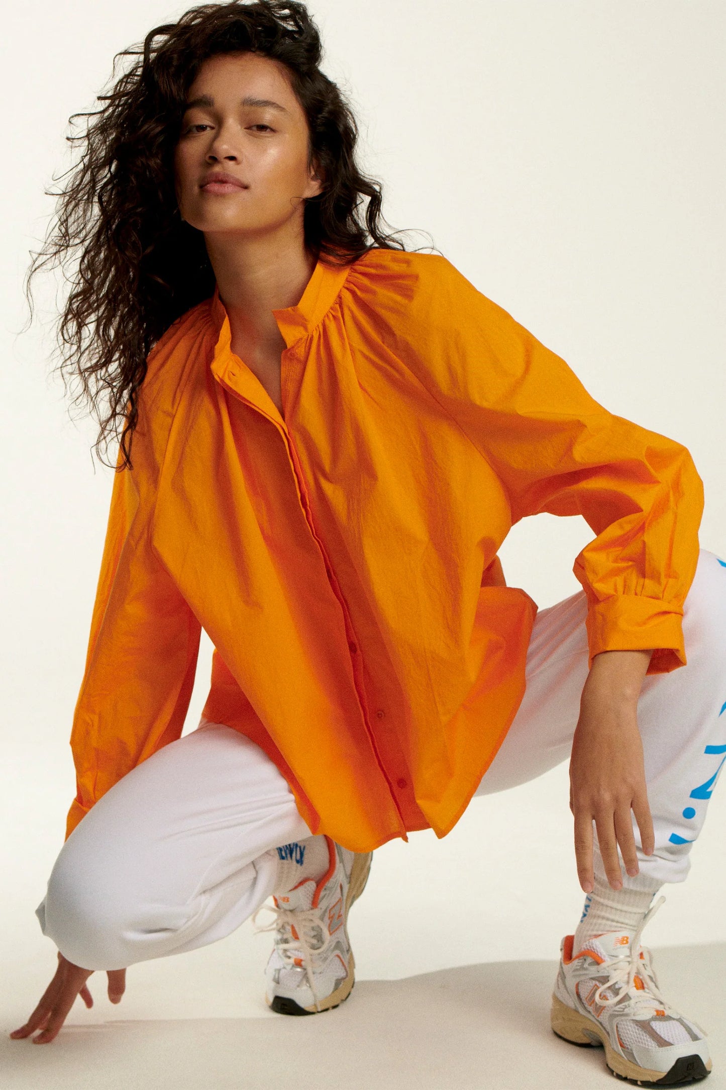 Penn & Ink | Blouse (S24SE002LTD) Tangerine
