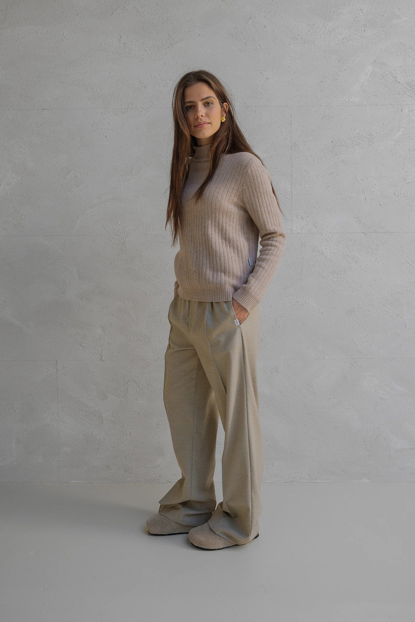 Penn & Ink | Trousers - Naturel (W25N1621)
