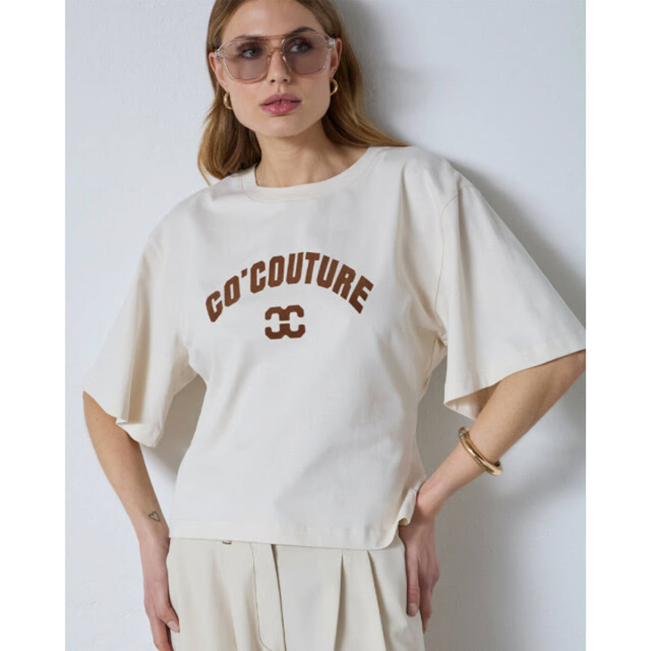 Co'Couture | ZengaCC Tee O-Neck - Suntan (43013)