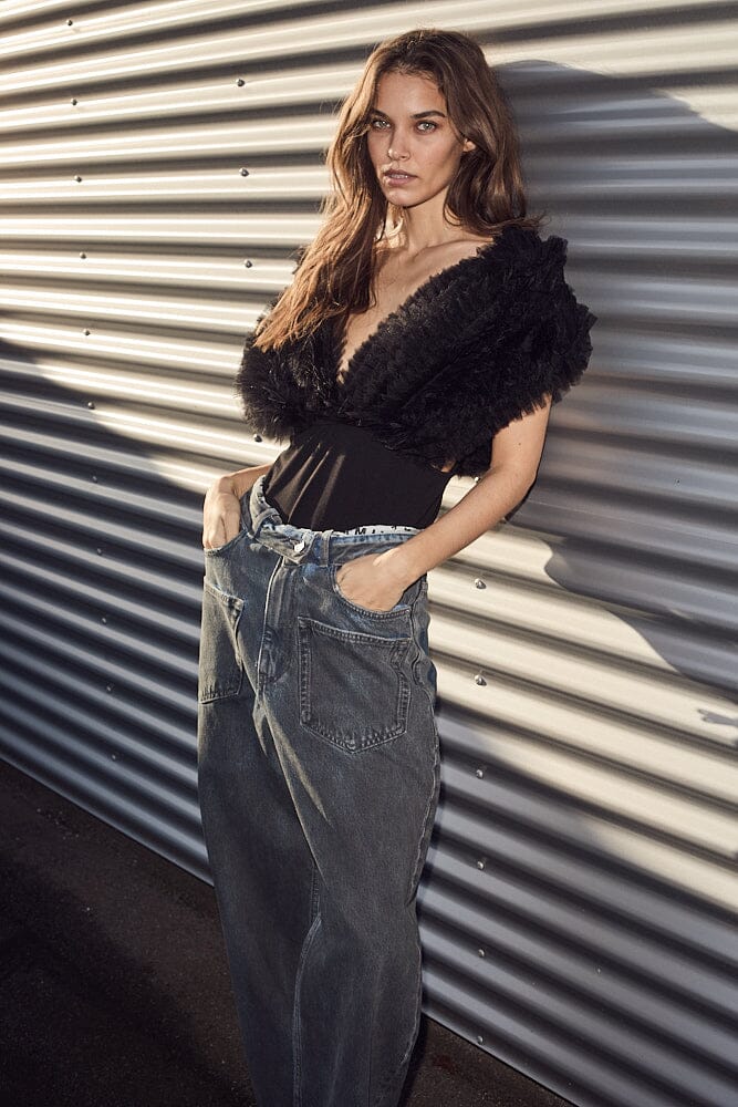 Haute L'Amitié | Funky Bodysuit - Black (HL10200)
