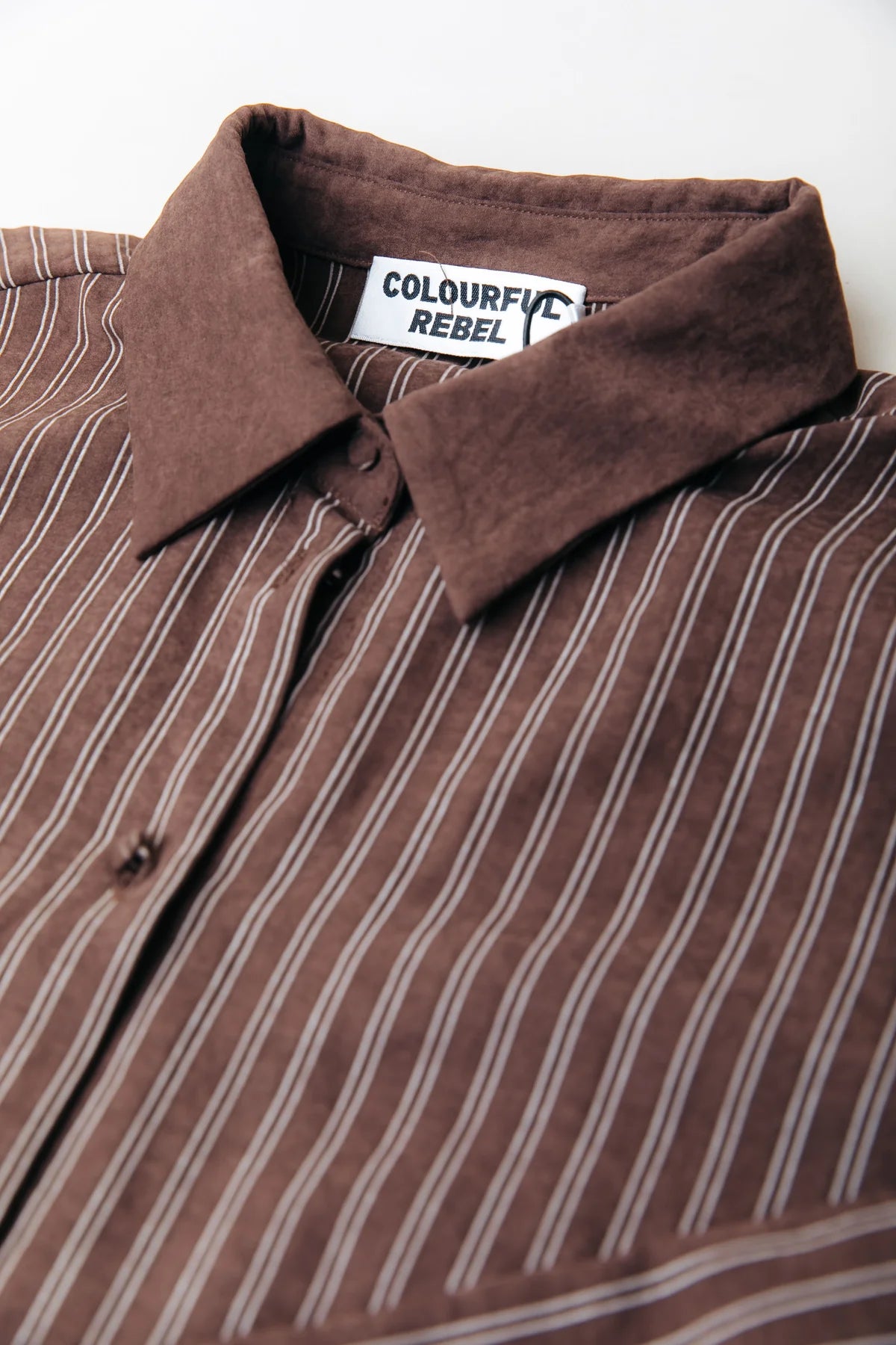 Colourful Rebel | Illy Striped Blouse - Brown