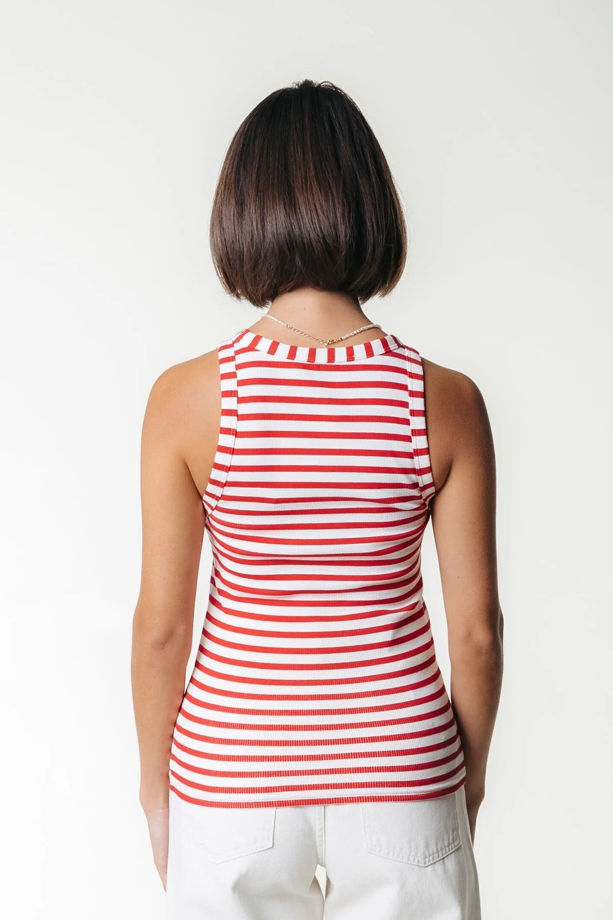Colourful Rebel | Sachi Rib Tanktop - Poppy Red (WT216929)