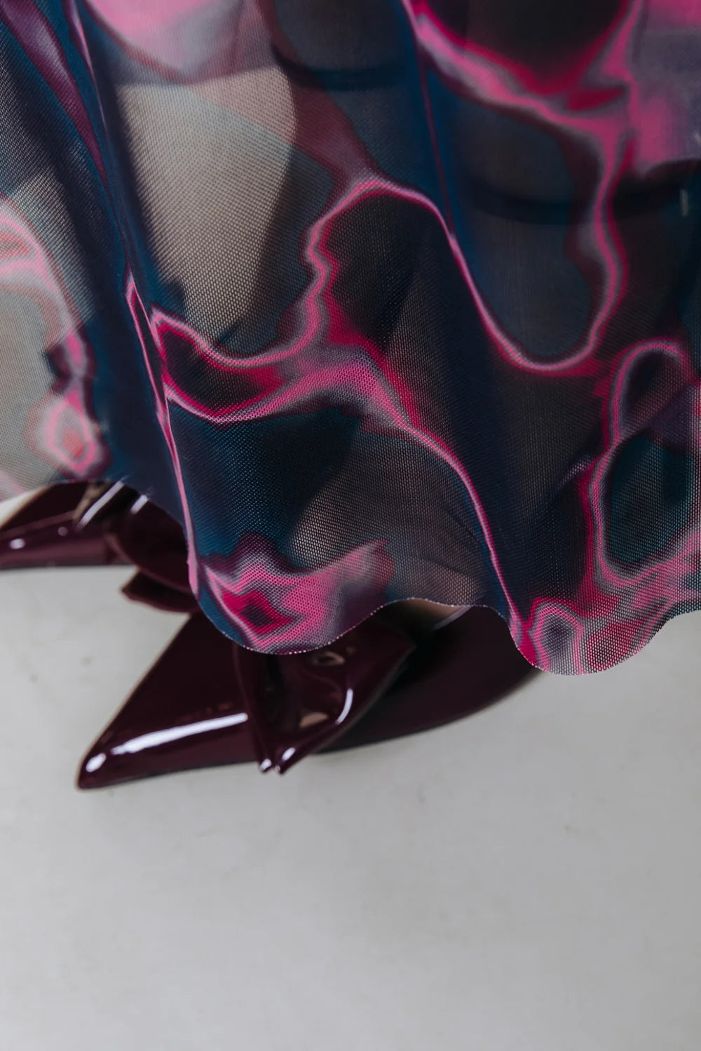 Colourful Rebel | Maude Swirl Mesh Dress - Multicolor