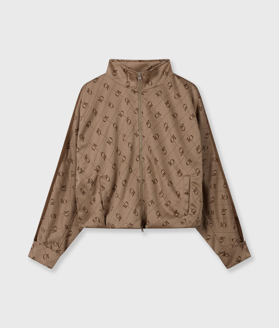 10Days | Track Jacket Monogram - Fudge (20-855-6201)
